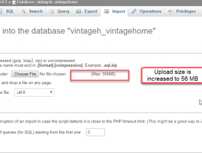 upload size is increased to 56MB